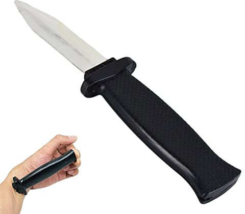 Voiakiu Faux Cutter | Cutter rétractable drôle Magique d'halloween | Halloween Magic Disappear Blade Trick Cutter Jouets pour Garçons Filles Fête Jouer Blague