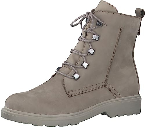 MARCO TOZZI Botas Planas de Encaje para Mujer 2-25276-41, Cortas al Tobillo