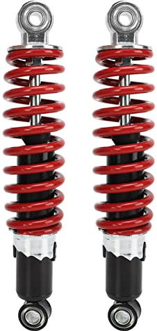 Go Kart Shocks Suspension System 2 Piece Motorcycle Shock Absorber 250Mm Suspension Damper For 50Cc?125Cc Dirt Pit Bike Atv Go Kart