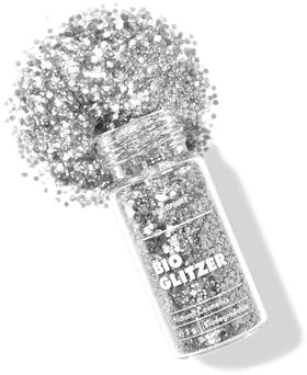 Birkenspanner Bio-Glitzer | Biologisch Abbaubar | Plastikfrei | Einfach auftragen | Lange glänzen | Made in Germany | 5g Mixed | Moonlight Dust