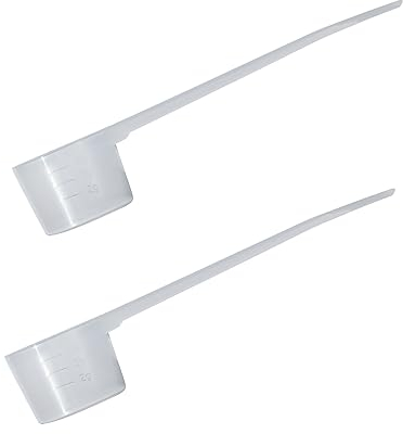 5 PCS 5g Scoop,Reusable Protein Scoop,Safe Plastic Measuring 5 Gram Scoop,5g Measuring Scoops for Powder,Protein Milk Powder Coffee Scoops for Kitchen,Laundry,Living Room,Outdoors