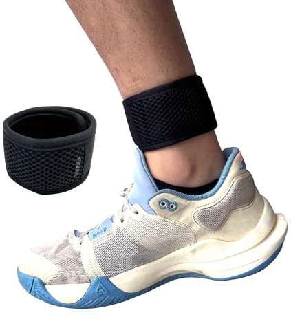 Wanty Adjustable Arm&Ankle Fastener Wristband Mesh Pouch Straps for with Fitbit Inspire 3/Versa 4/Charge 6/Samsung Galaxy Fit3/Garmin Vivofit/ 2/3/ 4/ JR Fitness Tracker Wristband (11inch)