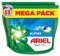 Ariel 3en1 PODS, Lessive Liquide En Capsules 88 Lavages, Alpine, Élimination Impeccable Des Taches En Un Seul Lavage, Dissolution Rapide Même À Froid