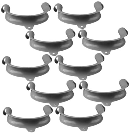 U-förmige Ablaufschlauchhalterung 10 für Stück Kunststoff Waschmaschine | Buckle Design, Sichere Fixierung der Entwässerung, Zuverlässige Verbindung, für Abflussrohre