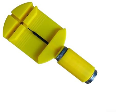 Strumento di rimozione perni di collegamento orologio per la regolazione del cinturino e la modifica della lunghezza (giallo)