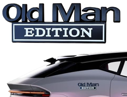 Metal Car Emblem - Side & Heck -Trunk -Abzeichen | Kfz -Außenzubehör für SUVs, LKWs, Wohnmobile, Motorräder, Pickups | Stylish Schild Letter Dekoration für alle Fahrzeuge
