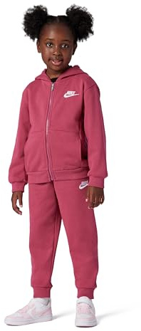 Nike Tuta da Bambina Club Fleece Zip Fuxia Codice 36L445-ADZ
