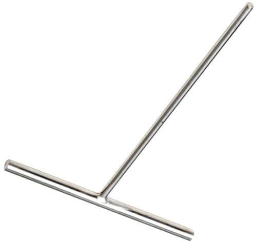 ELAYARD Espátula para Crepes Acero Inoxidable Esparcidor Forma T Utensilio Cocina Ligero Ergonómico para Panqueques y Tortillas