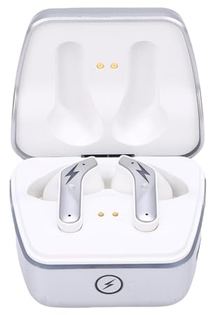 Zunate Drahtlose Kopfhörer mit Geringer Latenz, 2,4 GHz, 5,3-Zoll-10-mm-Treiber, Gaming-Headsets mit ENC-Mikrofon für VR 2, Laptop-Musikmodus, Schwarz (White)