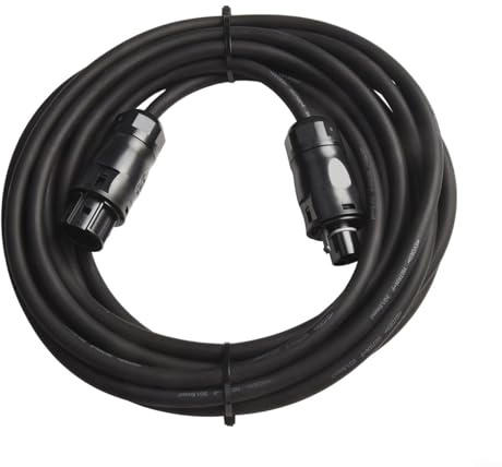 BC01 till UK solkabel 6 m för inverterare rutnät – kraftig väderbeständig förlängningssladd H07RN-F 3 x 1,5 mm² takfäste