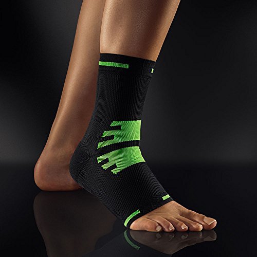 bort 1450SP large ActiveColor Sport Knöchelbandage rechts und links tragbar, large, schwarz