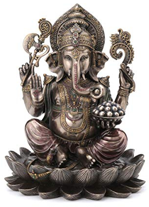 Home Gadgets Figura Decorativa Clasica Ganesha Resina 24 cm