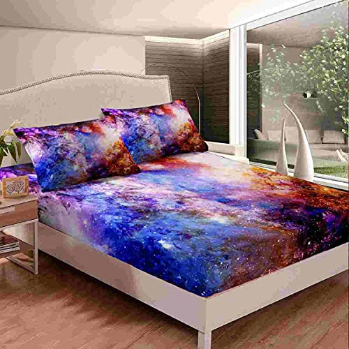 Juego de sábanas de fútbol de iluminación, juego de ropa de cama deportiva para niños, adolescentes, funda de cama personalizada, tamaño individual con 1 funda de almohada
