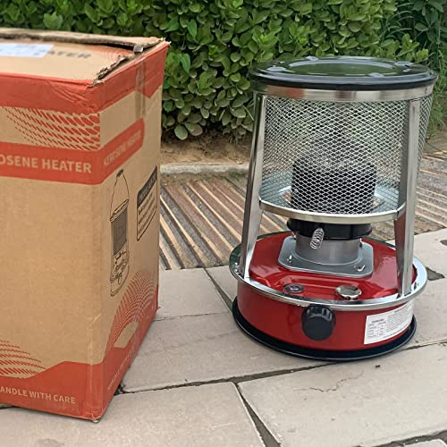 Ledpower Réchaud À Kérosène Mobile 4,6 L, Brûleur de Réchaud Sans Électricité Pour Camping D'Urgence Avec Réchaud À Kérosène À 6 Mèches