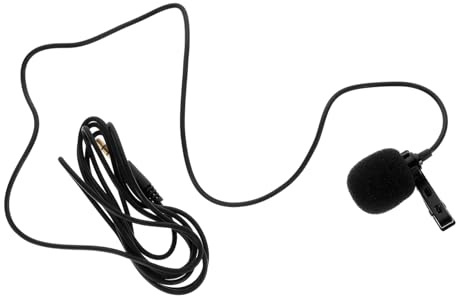 Toyvian 2sätze Professioneller Lavalier Mikrophon Für Podcasting Omnidirektionales Kondensatormikrofon Kabel Für Smartphone Computer Und Kamera Geräuschunterdrückung -Audio