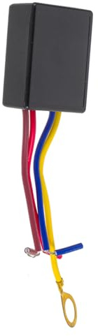 DOITOOL Touch Dimmer für Tischlampe mit Berührungsaktivierter Helligkeitsregelung aus Fr Abs Einfache Installation und Schwarz für Stimmungsvolles Lampenzubehör