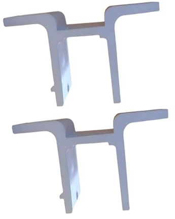 Baoblaze 2 stück Einziehbare Markisen Montage Halterungen Unterstützung Aluminium Legierung Halterung Hof Sunsetter Deck Hause Schatten Markise, Weiß