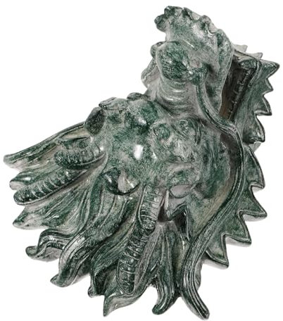 MAGICLULU Attrazione della Fontana Arredamento Fontana della Testa del Drago da Giardino Presa d'Acqua del Giardino Decorazione della del Cortile a Muro Resina