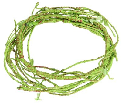 Happyyami Vigne Artificielle Simulée pour Terrarium Décor Naturel pour Reptiles Et Animaux Facile à Installer Résistante Chaleur