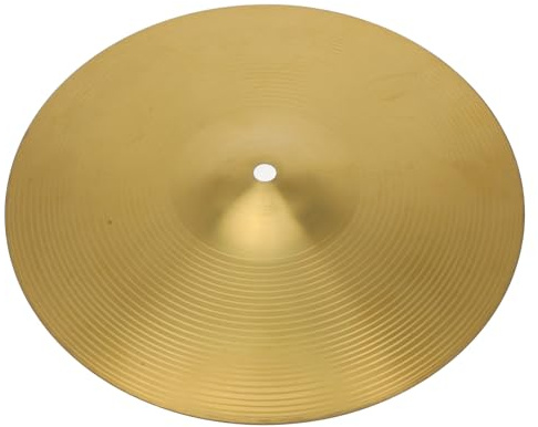 VINTORKY Jazz-schlagzeugbecken aus Ersatz-crashbecken für Übungs-schlagzeug-set mit Klarer Klangleistung und Geringem Gewicht für Verschiedene Musikstile