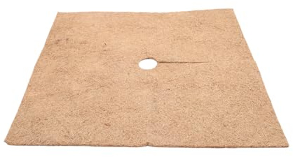 Wacredo Kokosmatte quadratisch | Winterschutz & Frostschutz für Topfpflanzen | Pflanzenschutz aus 100% Kokosfasern (25x25cm - 60x60cm) (60cm x 60cm, 1 Stück)