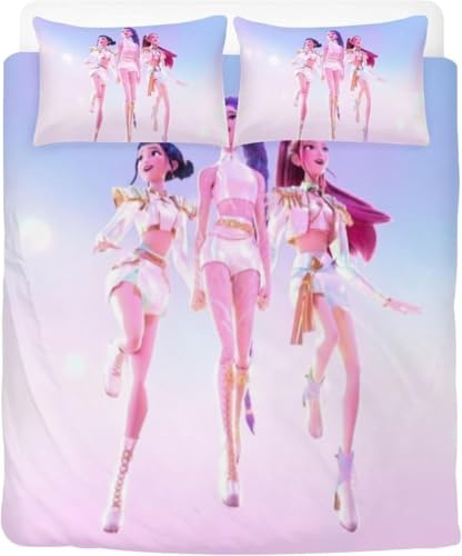 Enfunt-Home Fundas Nórdicas Cama 90 de 3 Piezas - Fundas Poliéster Nórdico 150x200cm con 2 Fundas de Almohada 50x75cm