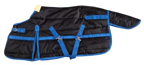 harayaa für Pferde, Wasserdicht, Praktisch, für, Reitbekleidung, Outdoor Regenmantel, 115 cm