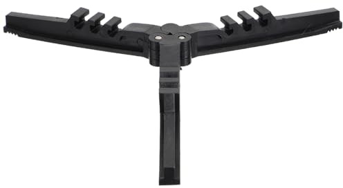 SECFOU Fuel Can Stabilizer Gas Tank Stand Black Compact Simple Design Foldable Lightweight High Strength Nylon Plastic Convenient to Carry for Camping and Hiking