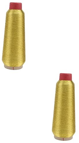 EXCEART Anzug Für Kinder 2 Stück Für Garn – Jede Zahnseide Yards Faden Und Stickanzug Computergesteuerte D-Spule Polyester-Zubehör Spuler Handmaschine Farben Nähcomputer Metallic