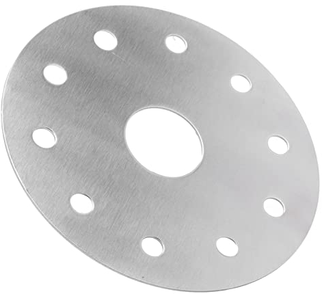 Stainless Steel Heat Diffuser Induction Converter Disk Kitchen Cookware Accessory for Gas Stove and Glass Cooktop (Diameter 12.3CM)