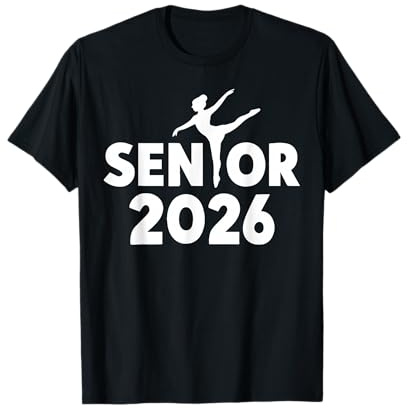 Senior 2026 Dance Team Class of 2026 Graduate Back To School T-Shirt