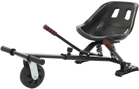 Hoverboard Sitz 100kg Belastbar, Hoverboard mit Sitz für 6.5-10 Zoll Balance-Roller, 70–95cm Verstellbares, Balance-Scooter Sitz, für Kinder und Erwachsene (45×50 cm)