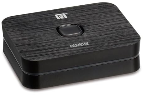 Marmitek BoomBoom 93 - Récepteur Bluetooth aptX Low Latency Toslink NFC