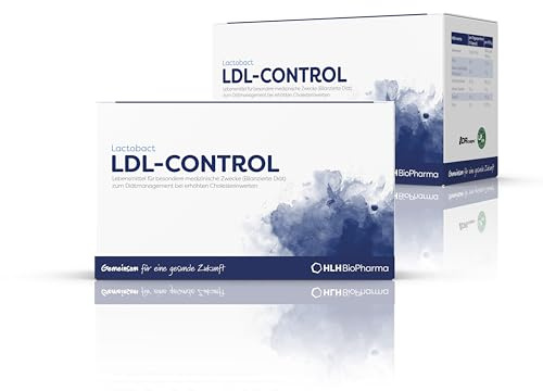 Lactobact LDL-CONTROL, 2 x 90 Kapseln Sparset – Lebensmittel für besondere medizinische Zwecke, dessen Bakterienstamm* bei regelmäßiger Einnahme die Cholesterinwerte senken kann