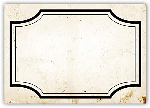 Lot de 50 bouteilles de pharmacie vintage, 5 x 5 cm, cosmétiques autocollants pour bouteilles, boîtes de conservation, inscriptions pour cosmétiques, arôme, huile