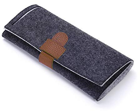 BELTI Vorratsbehälter Tragbare Roll-up Filz Schmuckrolle Aufbewahrungstasche Faltbare Reise Ohrringe Halsketten Armbänder Ringe Container