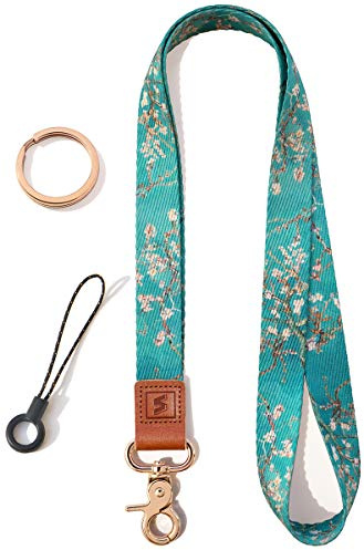 SENLLY Schlüsselband für Schlüssel, Originellem Musterdesign Ausweishülle Umhängeband