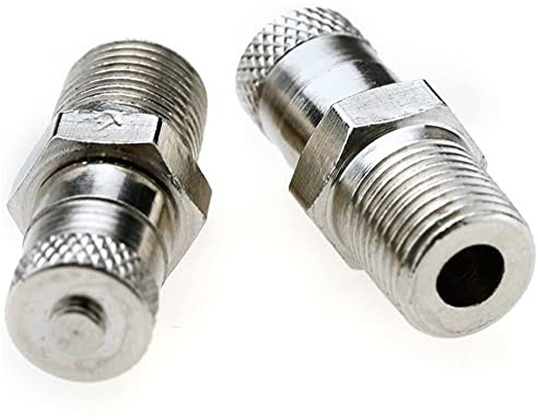 Young Wolf 2 x 1/8 tum BSP, BSPT, Schrader tankventil 25 mm hjul luftkompressor 500 PSI 35 bar