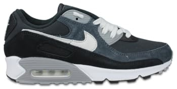 Nike Men's Air Max 90 PRM Sneaker, Off Noir/Summit Whit, 4 UK