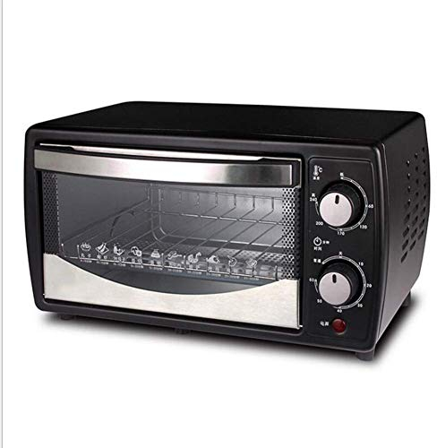 Four À Convection Countertop , pour Toast/Cuire/Griller Fonction avec 2 Eléments Chauffants en Acier Inoxydable Mini - Intuitif Grille - Pain Four Utile