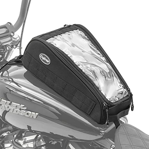 Tankrucksack mit Riemenbefestigung kompatibel mit Chopper/Custombike Sport CC1 CB52488