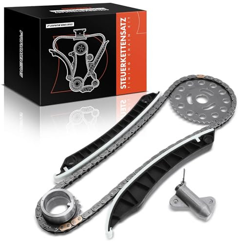 Frankberg Kit de Cadena distribución Diesel Compatible con Qashqai II SUV J11 J11 1.6L Scénic III JZ0/1 1.6L X-Trail T32 T32R T32RR 1.6L Vivaro Combi X82 1.6L Trafic III Bus JG 1.6L Replace# TC7310FK