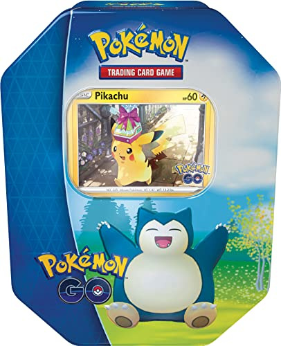 Pokémon TCG: GO Tin - Snorlax (2 Folienkarten & 4 Boosterpacks)