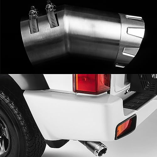 JoboJi Auspuff Endrohr Für Nissan Patrol Y61 Y62 1998-2019 100mm Auto Schalldämpfer