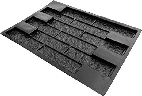 SkyjOy Moldes para Cemento Molde de ladrillo de Cemento for pavimentación de Bricolaje, pavimentadora de pavimento, Molde de hormigón de plástico Moldes Hormigon Impreso
