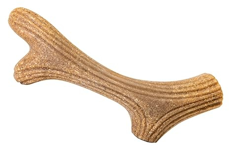 BESPORTBLE Hundespielzeug Aus Antler-Form Kauspielzeug Für Welpen Interaktives Teething Toy Für Drinnen Und Draußen Zerrspielzeug Für Aktive Hunde