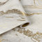 VaryFloral Selbstklebende Tapete 30cmx1000cm Marmor Tapete Matt Marmor Folie Gold Beige Möbelfolie Selbstklebend Marmoroptik Wandtapete Verdickt Wasserfest Folie Arbeitsplatte Badezimmer Schublade