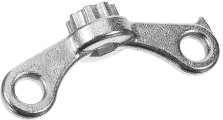 Happyyami Fahrradkurbelwerkzeug Entferner Für Fahrräder Reparaturwerkzeug Kurbelschlüssel Fahrrad Reparaturständer Fahrradkette Fahrrad Werkzeug Fest Straße Aluminiumlegierung Silver