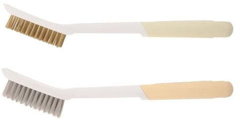 BEBEMOKO 2st Küchenreinigungsbürste Reinigungsprodukte Erstaunlicher Herdreiniger Kalkentferner Sauberes Werkzeug Ölfleck-reinigungsbürste Gasherd Reiniger Küchenarbeitsplattenbürste Nylon