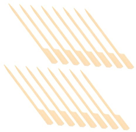 Set di bastoncini for arrostire, barbecue, spiedini con 200 pezzi di bastoncini usa e getta Kit di bastoncini for barbecue S'mores Spiedini for verdure Bastoncini for arrostire marshmallow Bastoncini